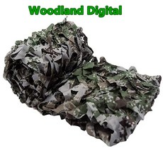 위장 메쉬 소재 장식용 캠핑 파티 훈련 차양용 천막 레이어 더블 울타리, 2x2m, Woodland tal