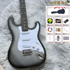 라이트온 일렉기타 기타 일렉기타추천 일렉기타입문, 그레이실버 20w디스토션스피커포함, 기본 모델명/품번