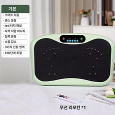 진동운동기 체중 감량 리듬 슬리밍 복부 덜덜이 전신, 녹색 120단계 조정
