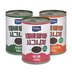 테비맘마 시그니처 고양이캔, 12개, 400g, 콤보