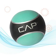 CAP Barbell 캡 바벨 토닝볼 웨이트 메디신볼 2-12lb 근력 코어 운동 MM, 1개
