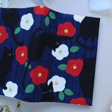 【樁花貓咪】書衣 可調式布書衣 書套 書皮, 1個