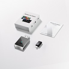 無線Carplay轉接器 有線變無線 轉換器 一鍵切換 雙系統 通用iOS & Android, 1個, 雙系統無線carplay轉接器