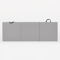 에코요기 접이식 폴더매트 50mm, 그레이(하드), 1개