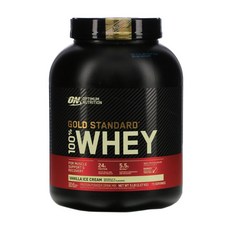 옵티멈뉴트리션 골드스탠다드웨이 WPI 분리 유청 단백질 웨이 프로틴 파우더 2.3kg 바닐라아이스크림맛, 1개