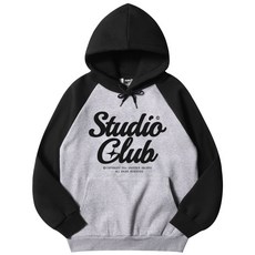 브랜드정품 어나더 아카이브 ANOTHER ARCHIVE 래글런 스튜디오 클럽 후드티_그레이 254031