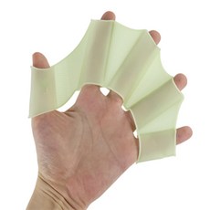 오르픽 수영 물갈퀴 핸드패들, 블루 M