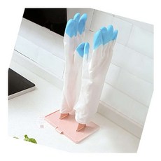 MN 고무장갑건조대 핑크 주방걸이