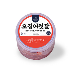 바다한줌 오징어젓갈 세상 쫄깃한 오징어젓, 1개, 250g