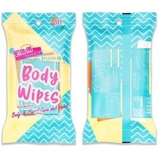 FLEVO LIFE 플레보 라이프 CS20VLJ-3 여성용 전신 바디시트 20매입 데오드란트 바디 시트, 단일, 1개