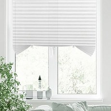 붙이는 블라인드 화이트 (90x150cm) 일반블라인드 간편설치블라인드 창문에붙이는블라인드