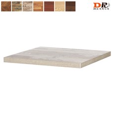 도리퍼니처 600x600 LPM 상판(7가지 색상) / 카페 업소 커피숍 식탁 테이블 2인 2인용 헤링본 조립식, 우드