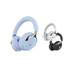 POLYWELL 全罩式主動降噪藍牙耳機，可折疊舒適設計與重低音長效續航, 藍色, S018P01