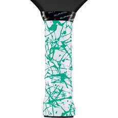 라켓 그립 교체 테니스 손잡이 오버그립 수파카즈 슈퍼 스틱 쿠시 피클볼 - 스플랫 아이스 블루 3pk