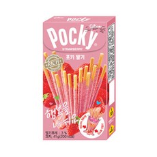 해태 포키딸기, 41g, 5개