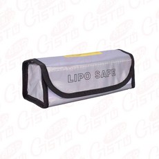 [立體收納]摺疊收納袋 鋰電池防爆袋 絕緣保護 防火阻燃, 1個, 銀灰色