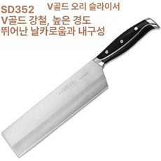 주방용 중식도 베이징덕 주방칼 카빙 오리 나이프 북경 카 무쇠 쉐프, 화이트 A, 60도 이상, 19.5cm