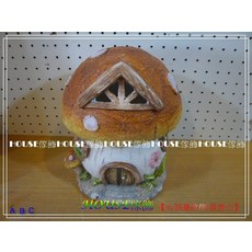 House 傢飾 蘑菇屋 燭臺/擺飾 棕色
