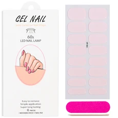 쿠쿠스토어 1팁 발렌타인데이 레드 글로시 세미큐어드 네일 젤 랩 롱래스팅 UV 스티커 램프 필요 매니큐어