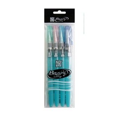 쿠레타게 지그 워터브러쉬 물붓 5종, 10개, 4종세트