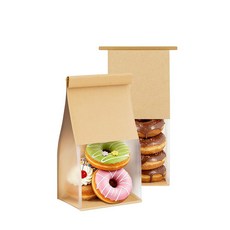 타이 잠금 기능이 있는 FIREKYLIN 베이커리 쿠키 가방 홈메이드 좋은 X3, Small, 50