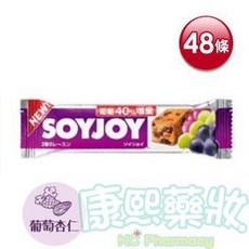 SOYJOY 大豆水果營養棒 葡萄杏仁口味 (40% 增量), 1個