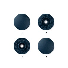 국산 티단추 하이탭 13mm 40세트, 1개, T 057-다크그리니쉬블루