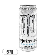 몬스터에너지 울트라 500ml 6캔, 6개입