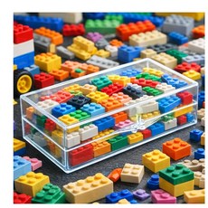 아크릴 보관함 디스플레이, 중(110x52x20mm)