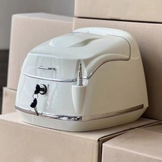 오토바이 탑박스 헬멧 테일박스 트렁크 탑 케이스 여행 수하물 후면 투어 박스 방수 보관함 38L, 08 8