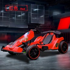 레이싱 카트 전동 고카트 전기 루지 드리프트 레이싱카트 전동카, 전기구동, 17. 빨간색(공기주입휠) 12V14a 12시간, 1개