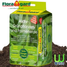 조이가든센터 독일 Floragard 플로라가드 관엽식물 전용 상토- 20리터, 1개, 20L
