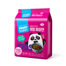 [어린이용] 푸디버디 까망짜장면 91g 4개