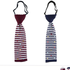 유아 니트 넥타이 일자 스트라이프 어린이 아동 니트 넥타이 선물