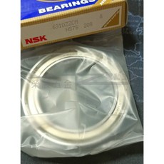 滾珠軸承 50*72*12mm 雙面蓋 雙封閉鐵蓋軸承, 1個, NSK 6910ZZ培林(一個)