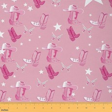 Erosebridal 야드 단위의 Ikat 원단 기하학적 홀치기 염색 덮개 원단 보헤미안 마름모 라인 실내 실외 원단 사각형 패턴 장식 원단 레드 블루 0.9m1야드, 1 Yard, 핑크 화이트