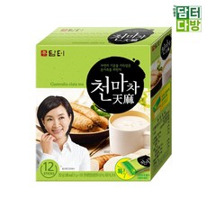 담터 천마차 12스틱 X5, 1