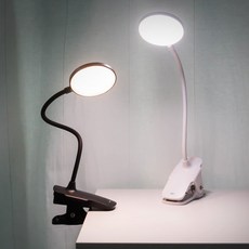 LED 집게 스탠드 학습용 책상 조명 침대 공부 독서등 스텐드 북라이트 C100, 스탠드 C100 블랙