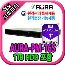 영도시큐리티 PM-16S[+1TB] AHD 1080P 400만 4CH DVR CCTV, 1개