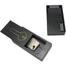 마그네틱 키 홀더 박스 키 박스 숨기기 비밀 안전 사프레 하우스 홈 오피스 트럭 숨겨진 야외 비상 케이스 (스몰), 스몰