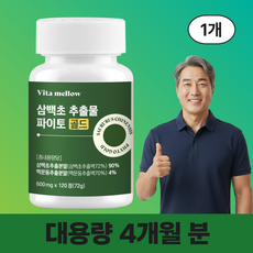 비타멜로우 삼백초 추출물 맥문동 haccp 식약청인증, 1개, 120정