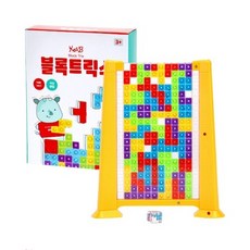 테트리스 블록쌓기 4살 5살보드게임추천 학습교구 조카선물 방과후수업 장난감 집콕놀이, 단품, 1개
