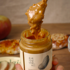 [1+1] 9 900원 100%땅콩버터 소프트+크런치 무첨가 땅콩 non-gmo, 2개, 200g