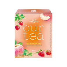 쟈뎅 아워티 딸기 피치 루이보스 티, 18.7g, 4개입, 1개