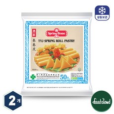[오성식품] 춘권피 6인치 400g(190mm*50장) * 2개, 500g