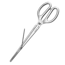 양손가위 집게가위 장어 수산시장 클립형 업소용 304, A. 304 스테인리스 스틸 스트레이트 클립