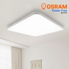 LED 슬림 방등 60W 오스람칩 플리커프리 2년무상AS, _._하얀불빛
