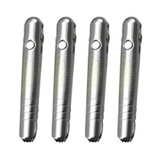 磁性粉筆夾 黑板粉筆專用 教學不沾手 書寫流暢, 不鏽鋼粉筆夾 四入組, 1個裝