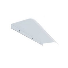 베란다 어닝 투명 천막 캐노피 테라스 발코니 차양막, 40x100투명외관, 1개