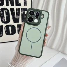 OPPO 파인드 X9 Pro 케이스 무광 낙하 방지 친화적 마그네틱 보호 폰 커버 Ultra 범퍼 쉘, 02 오포 파인드 X9, 02 Green